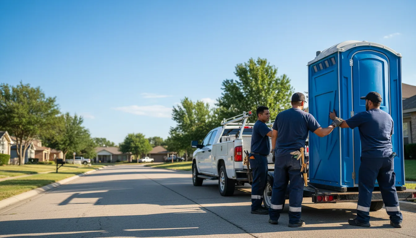 Portable Toilet Rental in Baker, LA near me